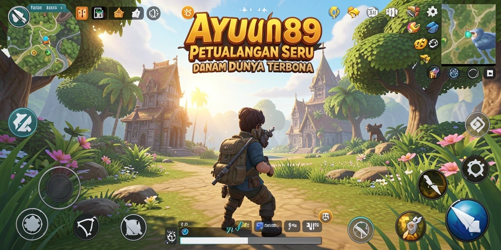 Screenshot AYU89 menampilkan gameplay Open World yang menakjubkan dan imersif.