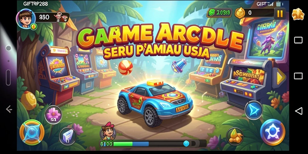 Tampilan gameplay seru di GIFTRP288 dengan aksi menarik.