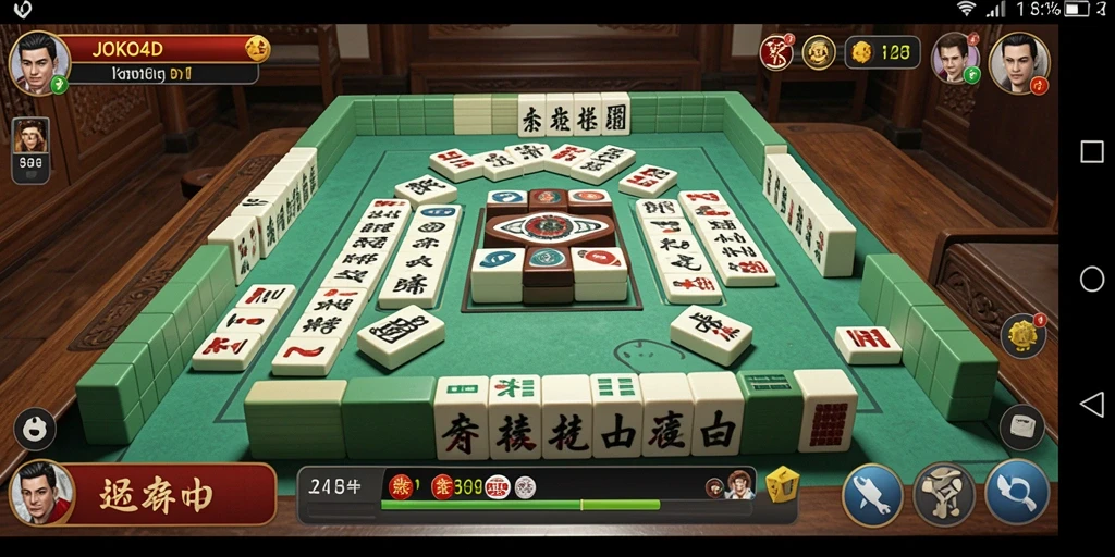 Screenshot gameplay JOKO4D menampilkan tantangan Mahjong yang menarik.