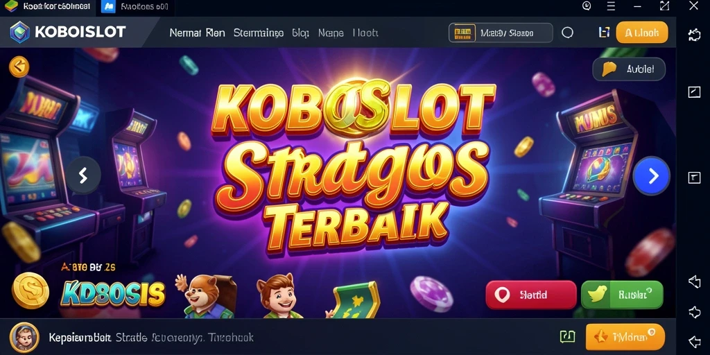 Tampilan gameplay menarik dari KOBOISLOT.