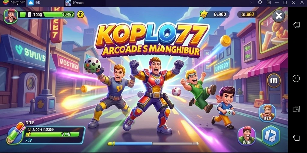 Tampilan gameplay KOPLO77 yang mendebarkan dan penuh aksi.