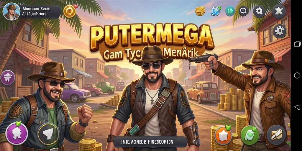 Tampilan gameplay seru di PUTERMEGA dengan grafis menarik.